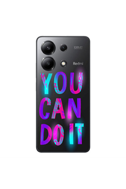 Other Xiaomi Redmi Note 13 4G You Can Doit Transparent Silicone TPU Θήκη