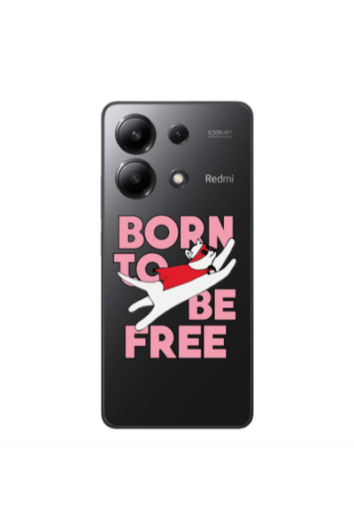 Other Xiaomi Redmi Note 13 4G Born Free Transparent Silicone TPU Θήκη