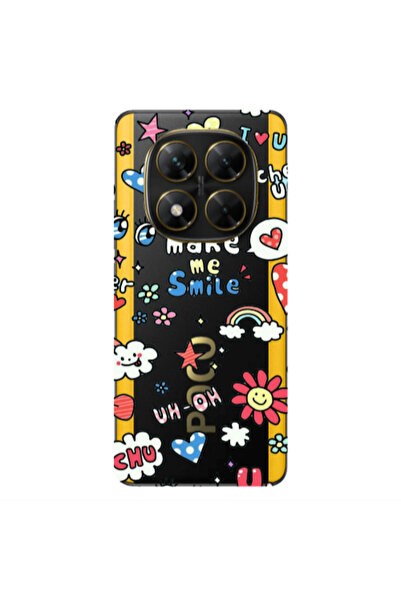 Other Xiaomi Poco X7 Rainbow flowers Transparent Silicone TPU Θήκη