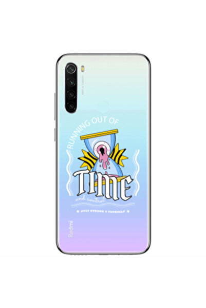 Other Xiaomi Redmi Note 8 Running out of time Transparent Silicone TPU Θήκη