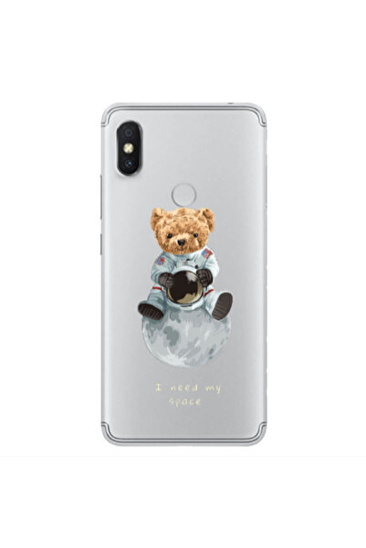 Other Xiaomi Redmi S2 Bear in space Transparent Silicone TPU Θήκη