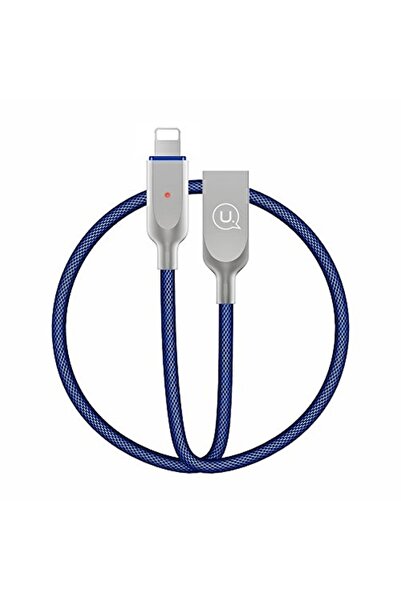 Usams Cablu U-Sun USB-A la Lightning 1.9m Albastru