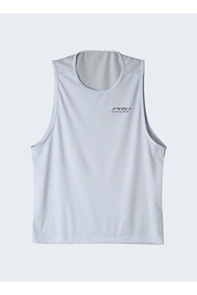 Pro Cycling White Active Training Gym Vest