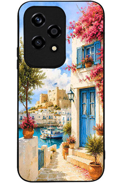 Other Σονίκ Σειρά Μούσα Ελληνικών Νησιών Θήκη Honor 200 Lite 5G Λιμάνι της Ρόδου