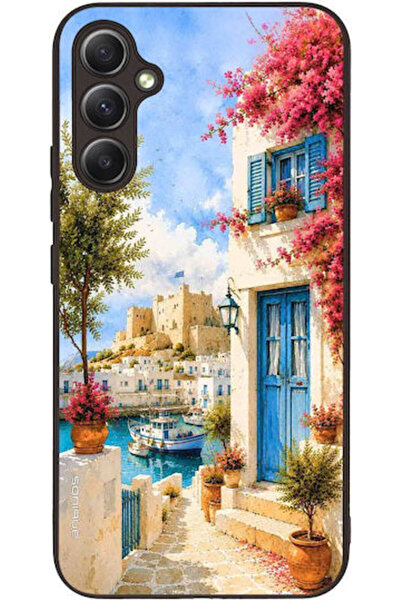 Other Θήκη Sonique Σειρά Μούσα Ελληνικών Νησιών Samsung Galaxy A34 5g Λιμάνι ...