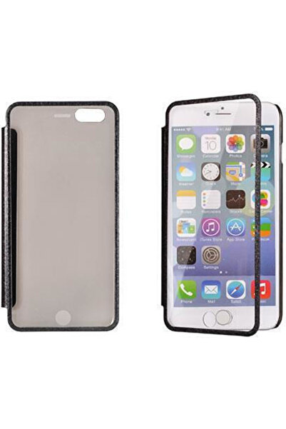 Other Θήκη Apple iPhone 6 Plus Mega View Στυλ Βιβλίου με Παράθυρο Μαύρη Κωδικ...