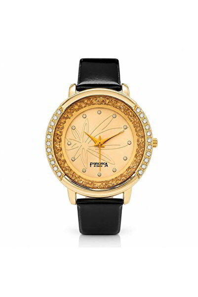 Watch Ceas pentru femei, Casual, Francesca di Geneva, Negru, FF427