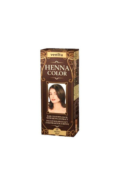 Henna Sonia Balsam Colorant cu Extract de Henna Henna Sonia, Nr.15 Saten Inch...