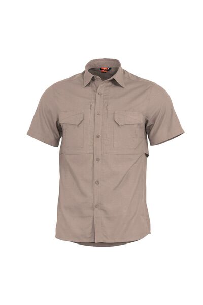 Pentagon Πουκάμισο Plato Shirt Short Khaki XL