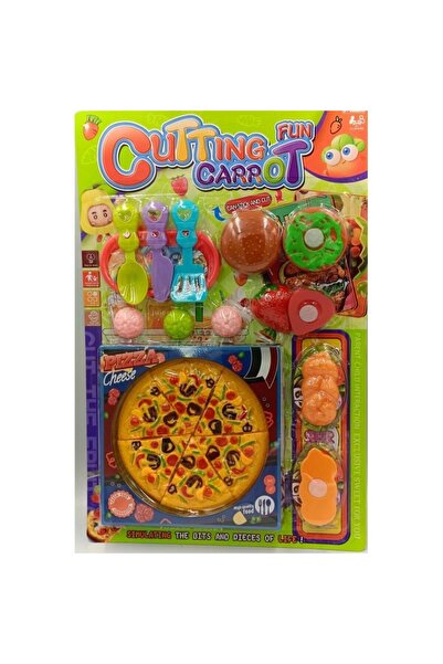 OEM Set pizza de jucat cu accesorii, Macyszyn Toys, multicolor