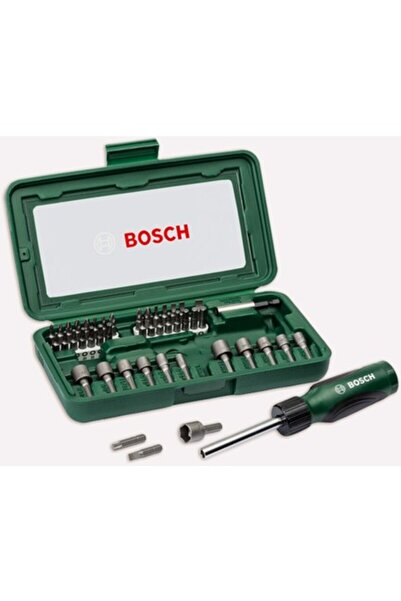 Bosch 46 Parça Cırcırlı Tornavida Seti Manyetik Uç ve Dayanıklı Yapı ile Kull...