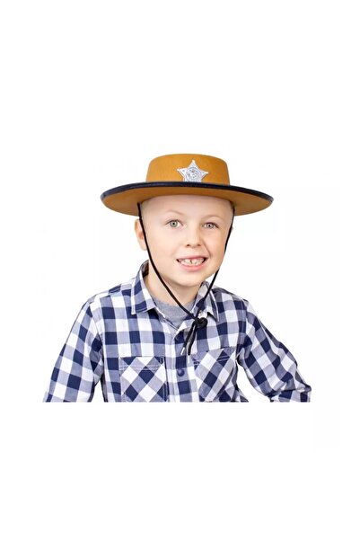 Godan Palarie de cowboy maro cu stea marimea s