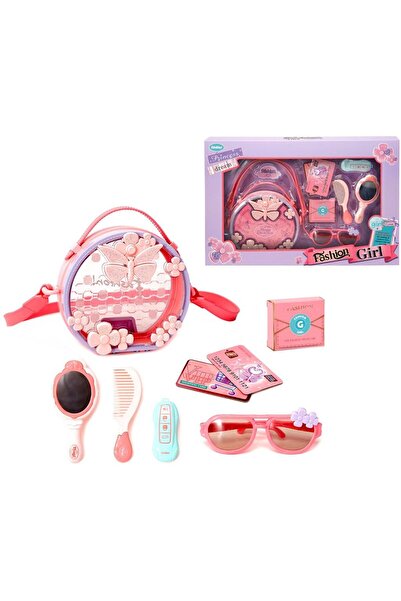 Trifox Set glamour cu gentuta, Trifox, Plastic, 3 ani+, Multicolor