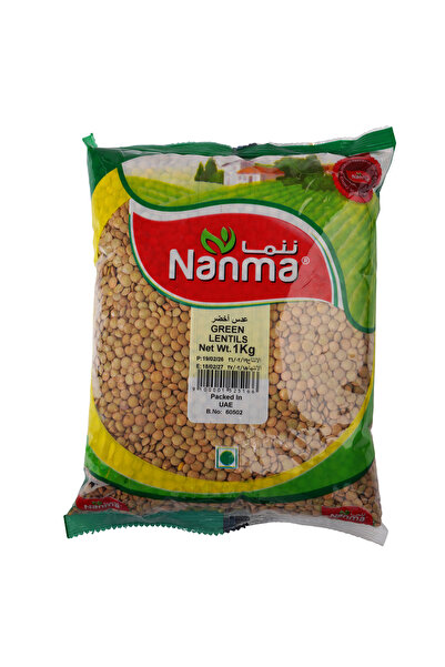 Nanma Green Lentils 1kg