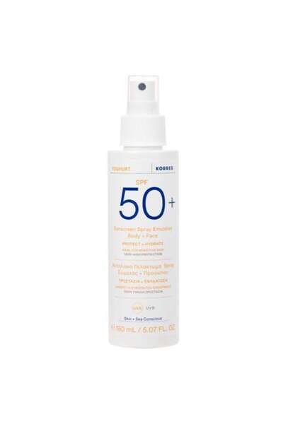 korres | Yoghurt Suncreen Spray Emulsion Αντηλιακό Γαλάκτωμα Spray Σώματος &a...