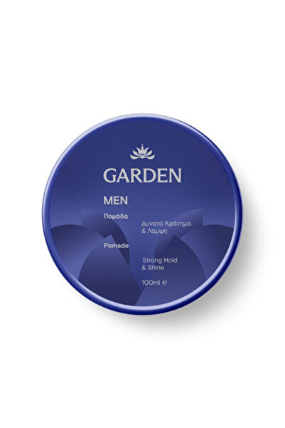 Garden | Men Pomade Πομάδα Μαλλιών για Δυνατό Κράτημα &amp; Λάμψη | 100ml