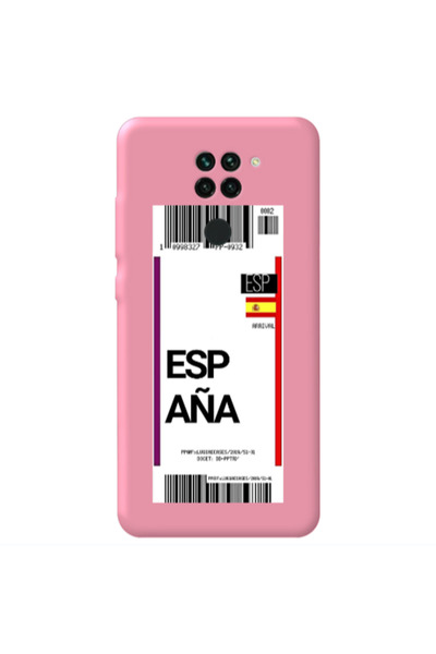 Other Xiaomi Redmi Note 9 Espana Arrival Pink Colored Silicone TPU Θήκη