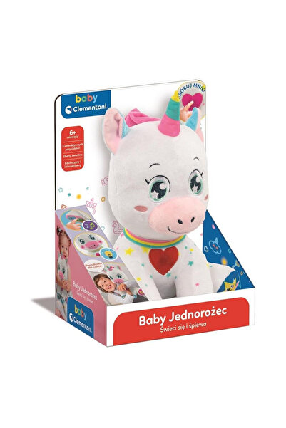 CLEMENTONI Figurina interactiva plus unicorn multicolor 27x36cm