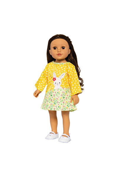 Heless Doll outfit tunic dress Bunny Lou 2355