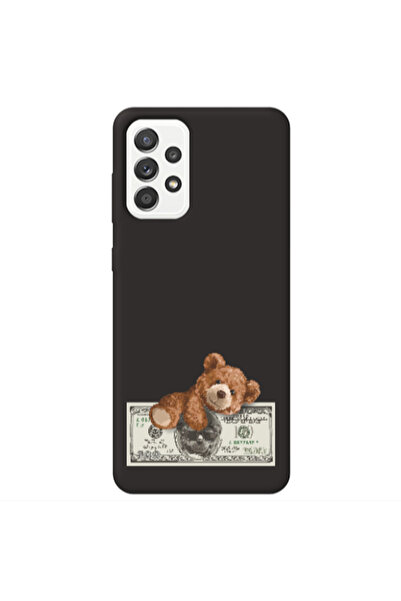 Other Samsung A23 Money Style Black Colored Silicone TPU Θήκη