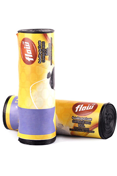Flow Garbage Bag Rolls Black 105x125cm 2x10's
