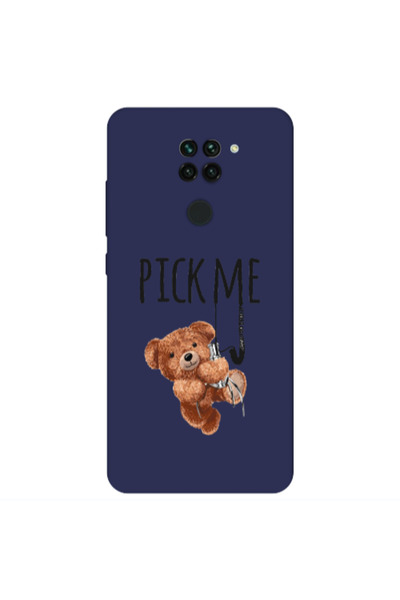 Other Xiaomi Redmi Note 9 Pick me Dark blue Colored Silicone TPU Θήκη