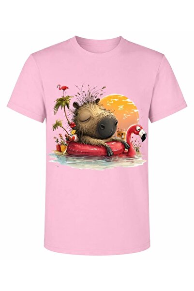 ROLY Tricou Unisex Bumbac Print Capybara