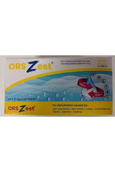 ORS ZEST LEMON SCH 25s