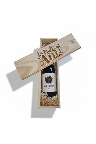 Gitana Winery Pachet Cadou Vin Rosu Gitana Saperavi 14%, 0.75L
