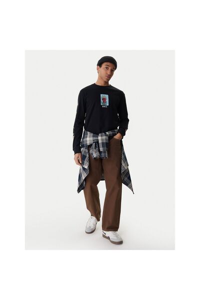 RVCA Ανδρικό Μακρυμάνικο EVYZT00306-BLK Μαύρο