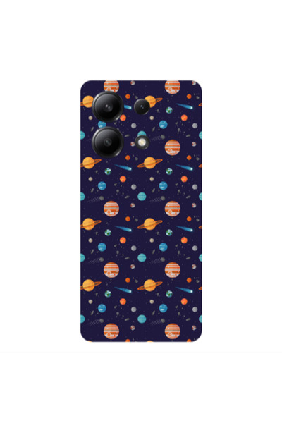 Other Xiaomi Redmi Note 13 4G Planets Transparent Silicone TPU Θήκη