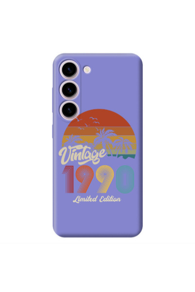 Other Samsung S23 Plus Vintage Purple Colored Silicone TPU Θήκη