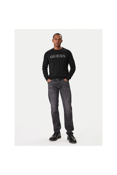 Guess Pulover bărbătesc M6RR19Z4451 Negru