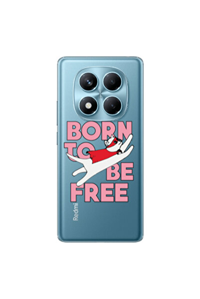 Other Xiaomi Redmi Note 14 Pro Born Free Transparent Silicone TPU Θήκη