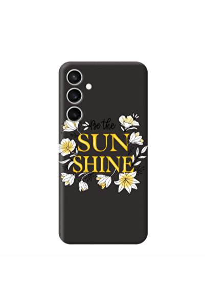 Other Samsung S24 Plus Sun Shine Black Colored Silicone TPU Θήκη