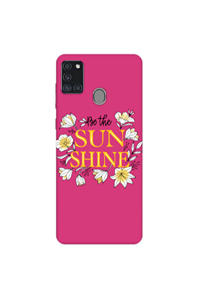 Other Samsung A21S Sun Shine Fuchsia Colored Silicone TPU Θήκη