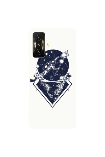 Other Xiaomi Poco F4 Gt Diver on the month Transparent Silicone TPU Θήκη