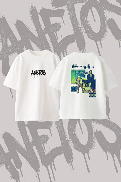 Anetos Eminem SlimShady_2 Σχέδιο με στάμπα Oversize T-Shirt με λαιμόκοψη ποδη...