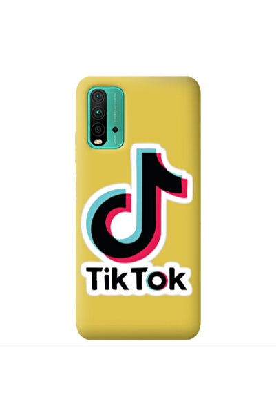 Other Xiaomi Poco M3 Tik Tok Yellow Colored Silicone TPU Θήκη