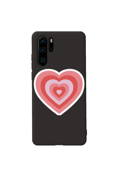 Other Huawei P30 Pro My Heart Is Yours Black Colored Silicone TPU Θήκη