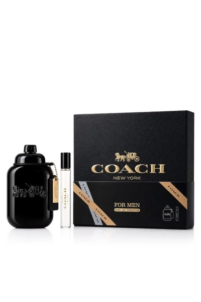 Coach Set pentru bărbați, Apă de parfum, 100 ml + 10 ml
