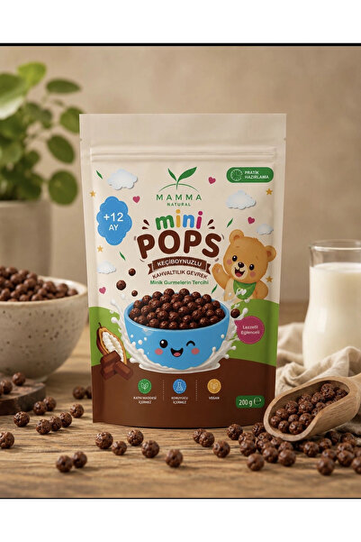 Mamma Emada Mamma Mini Pops Kahvaltılık Gevrek 200gr
