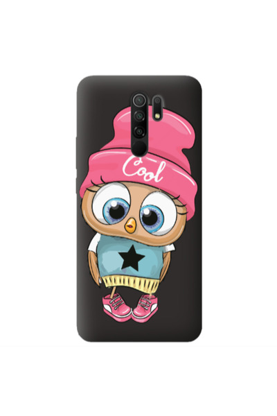 Other Xiaomi Redmi 9 Cool Star Black Colored Silicone TPU Θήκη