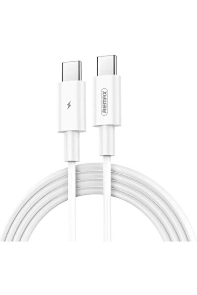 Remax RC-175c Καλώδιο USB 2.0 USB-C αρσενικό - USB-C 100W Λευκό 1μ