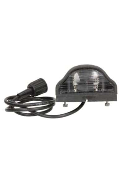 Aspöck Lampa Numar Inmatriculare Regpoint (culoare Sticla: Negru Lungime Cabl...