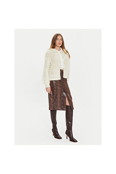 TWINSET Blană de damă 242TT3250 Crem