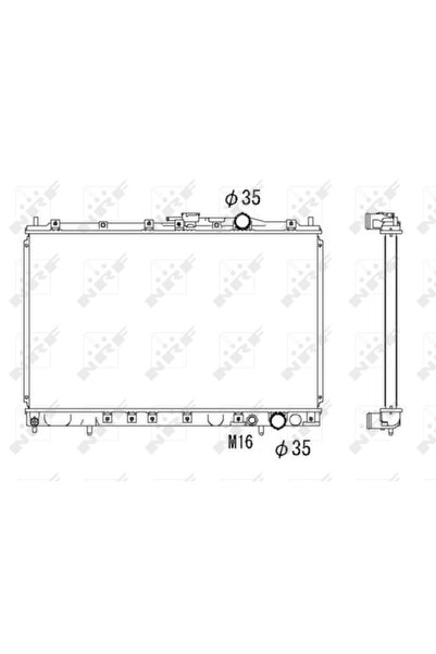 NRF Radiator Racire Motor MITSUBISHI SPACE/SPACE RUNNER