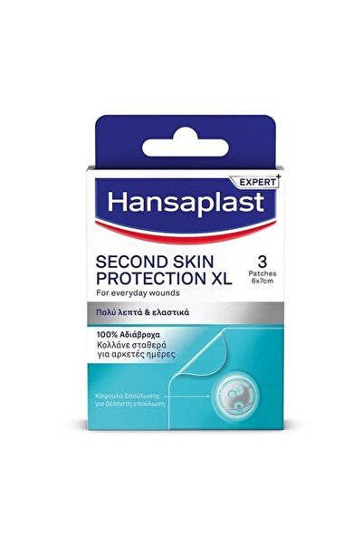 Hansaplast Αδιάβροχα Αυτοκόλλητα Επιθέματα Προστασίας Δεύτερου Δέρματος XL 3 ...