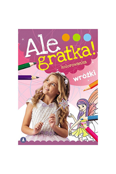 OEM Ale gratka! Wrozki, Skrzat, carte de colorat, 48 pagini