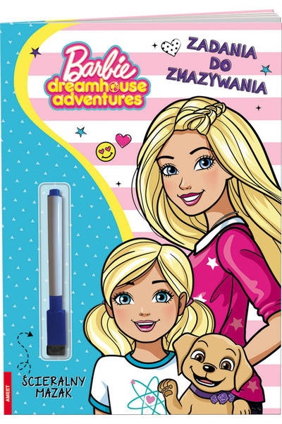 AMEET Carte de colorat cu Barbie, In poloneza, Multicolor